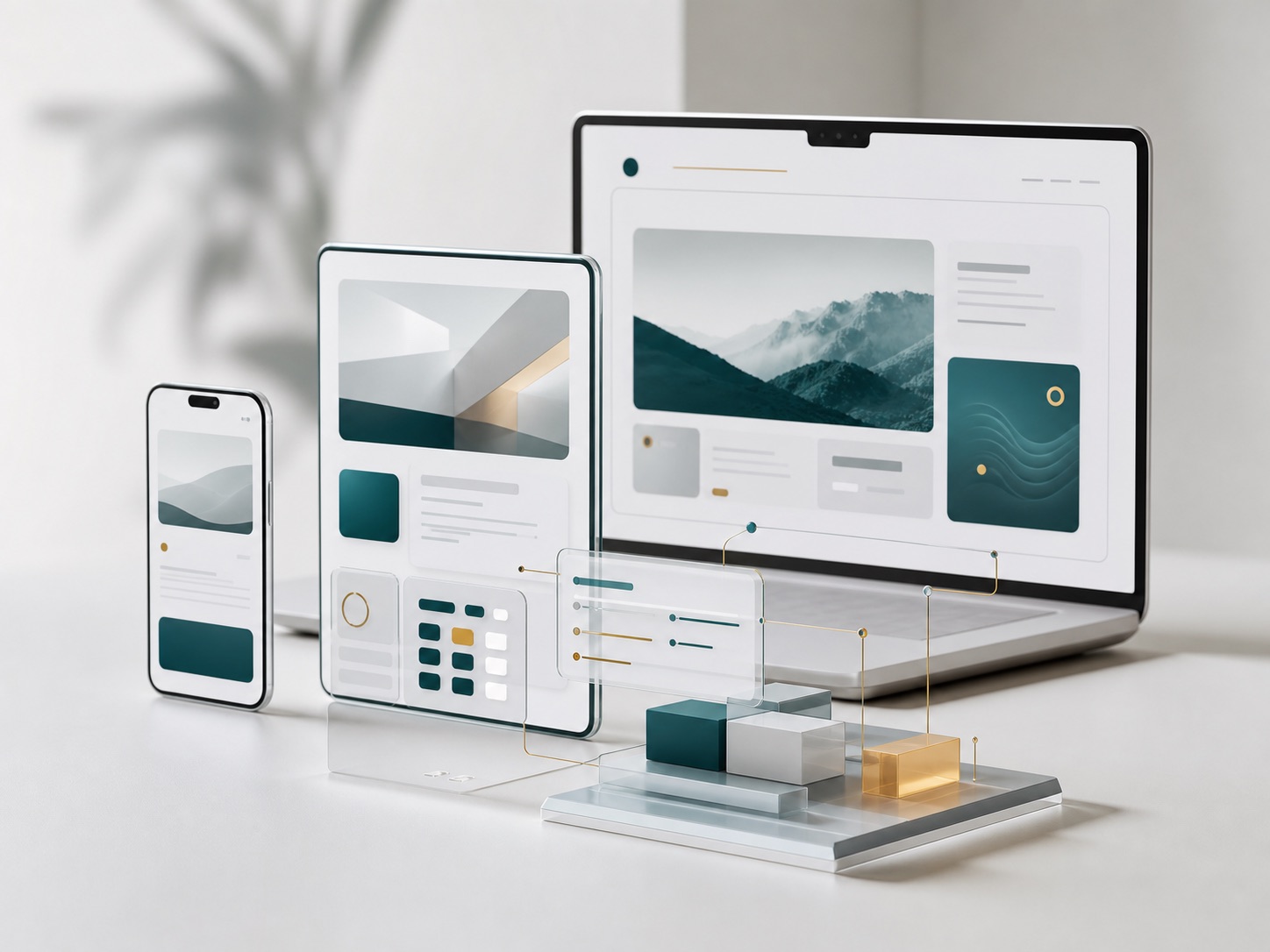 Cross-platform app development illustration